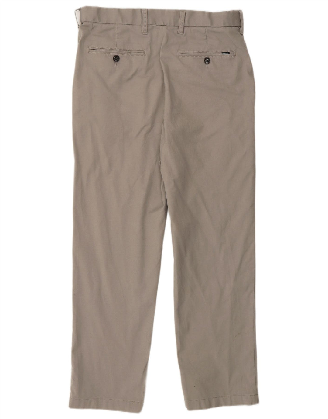 Gerade Herren-Anzughose von Marks & Spencer, W32, L28, graue Baumwolle