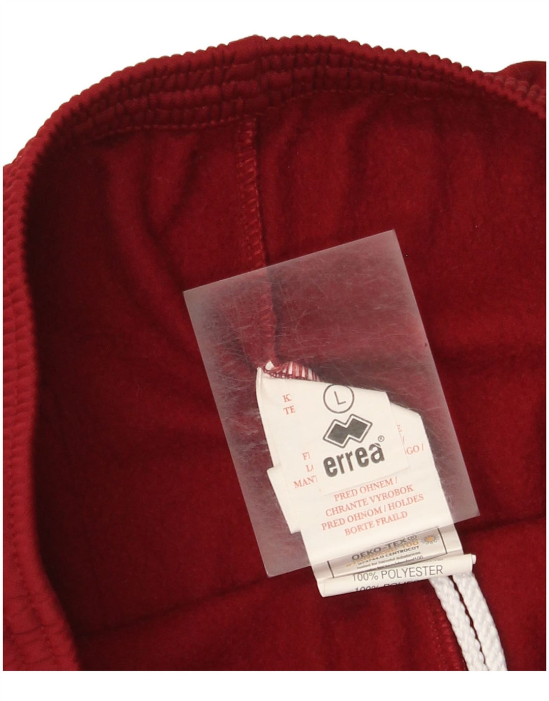 Errea Damen-Trainingshose, Jogginghose, UK 14, Größe L, Burgunderrot, Polyester