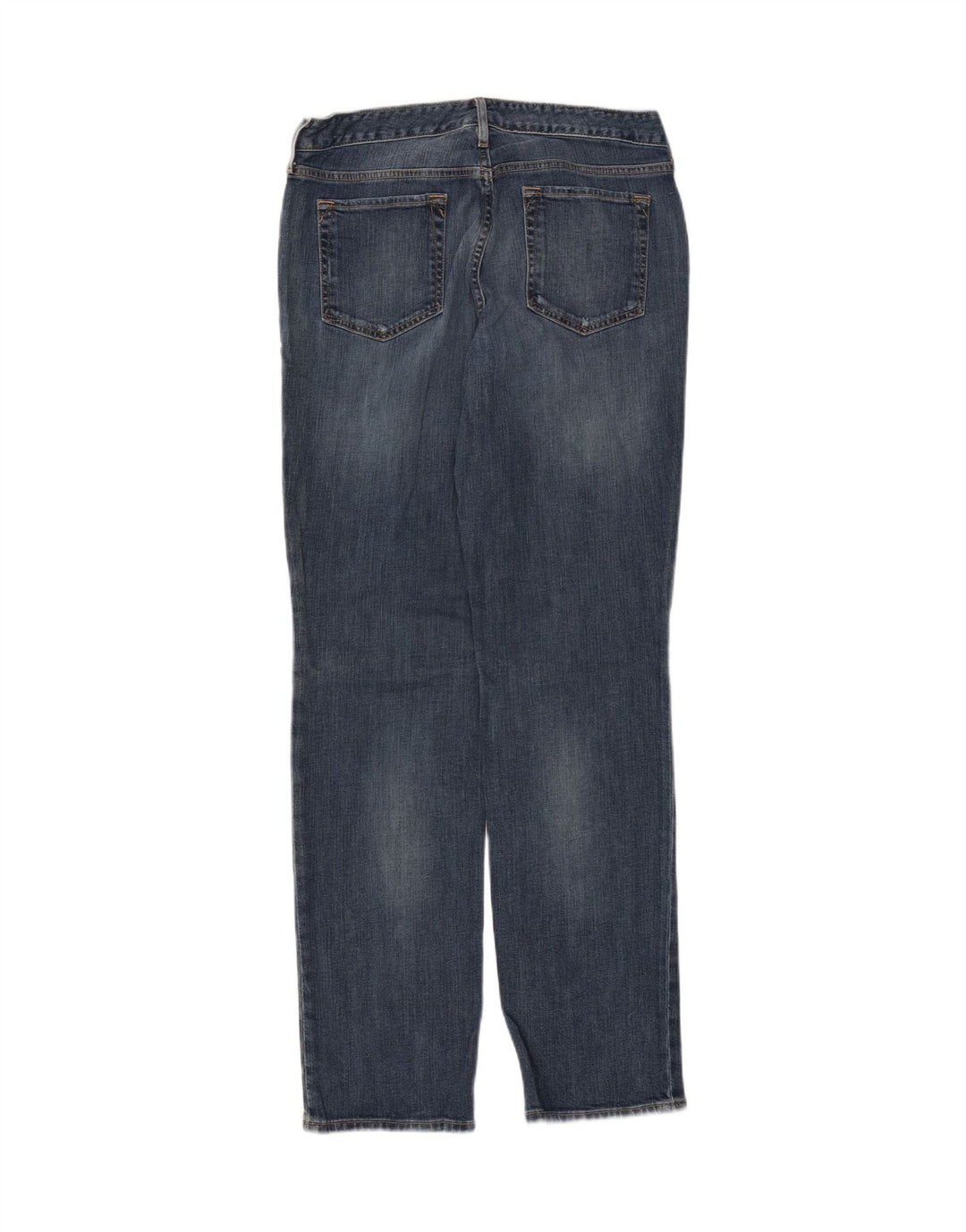 EDDIE BAUER Womens Slightly Curvy Straight Jeans US 10 Large W30 L32 Blue