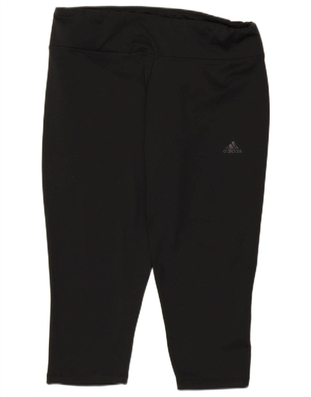 Adidas Damen Climalite Capri Leggings UK 16/18 Large Schwarz Polyester
