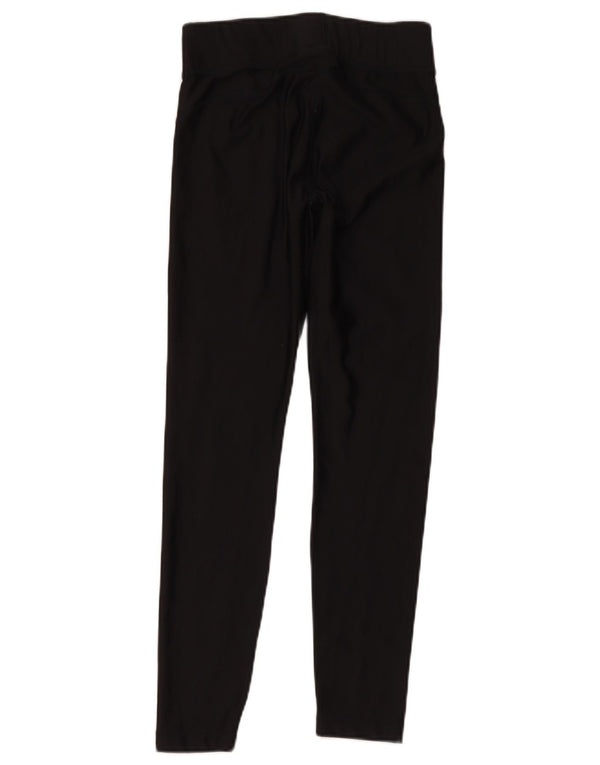 Under Armour Damen Heat Gear Leggings UK 12 Medium Schwarz