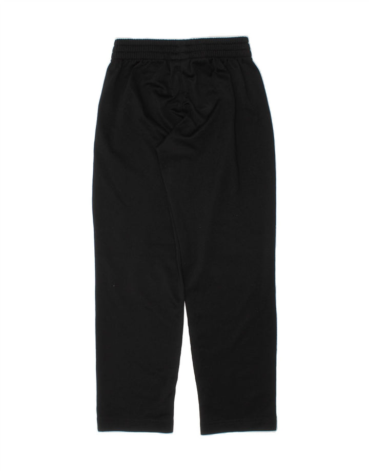 ADIDAS Boys Tracksuit Trousers 7-8 Years  Black Polyester Vintage Adidas and Second-Hand Adidas from Messina Hembry 