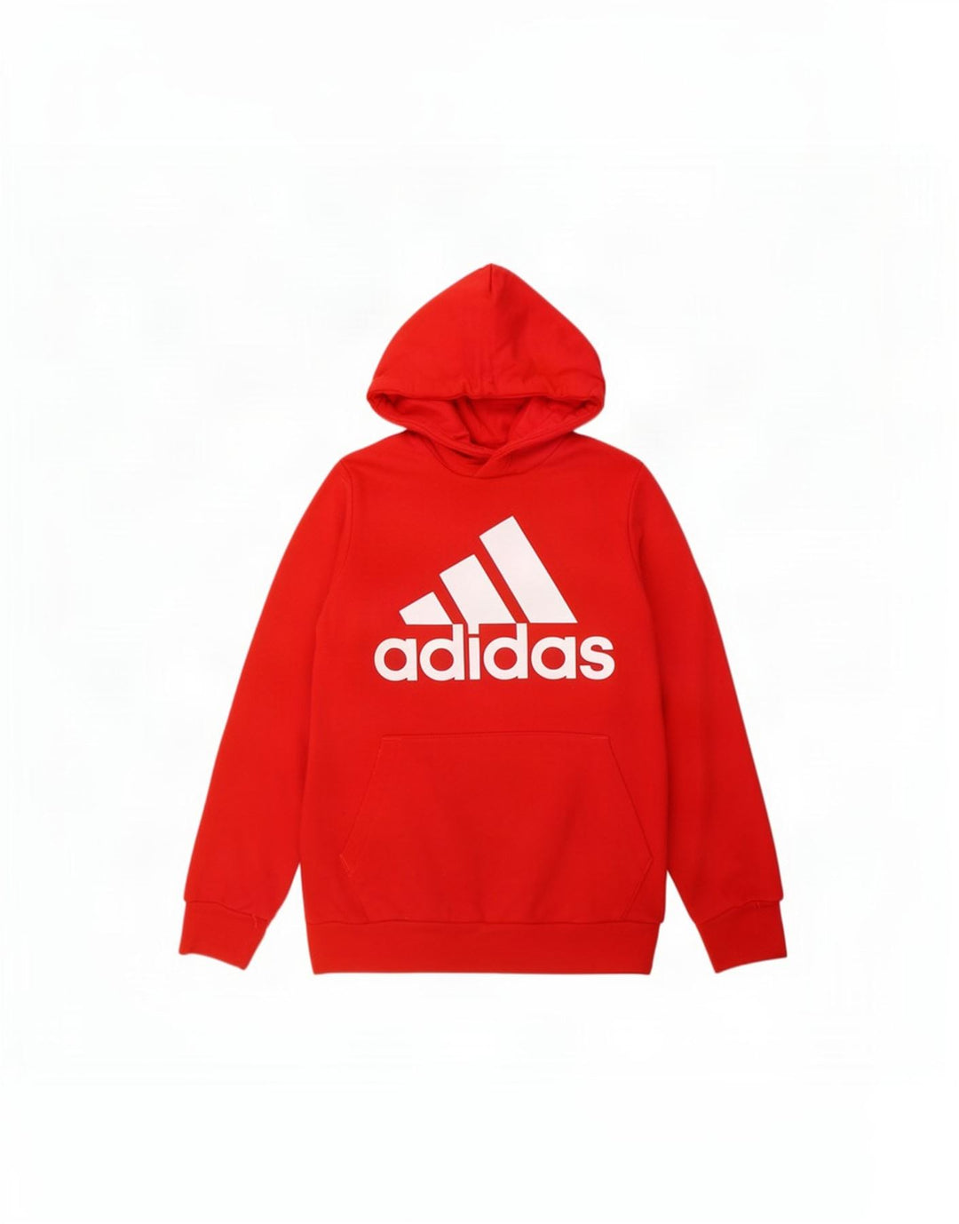 Adidas Herren Graphic Hoodie Pullover Mittelrote Baumwolle