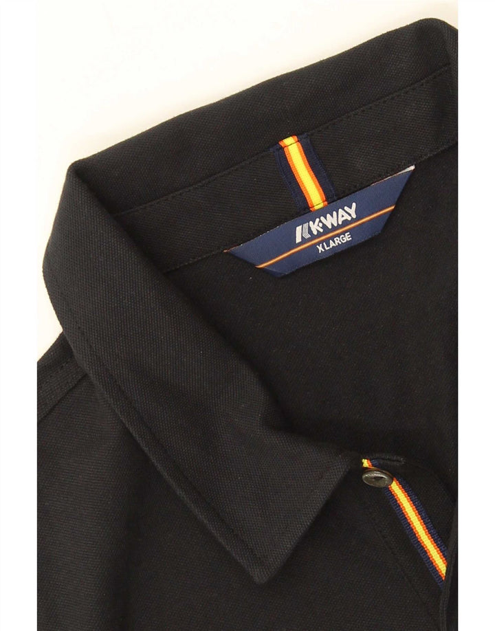 K-Way Herren Poloshirt XL Schwarz