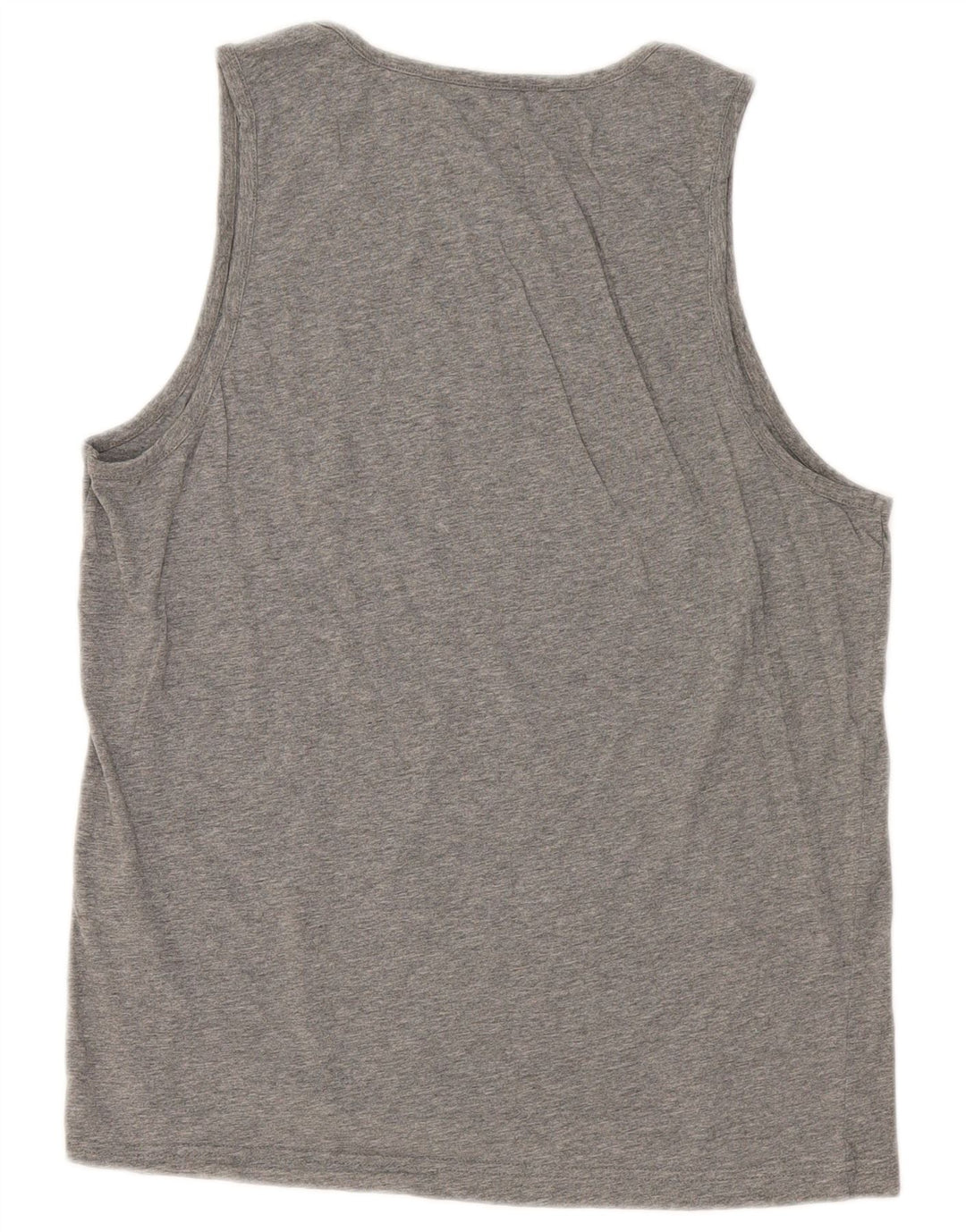 Puma Herren Graphic Vest Top Large Grau Baumwolle