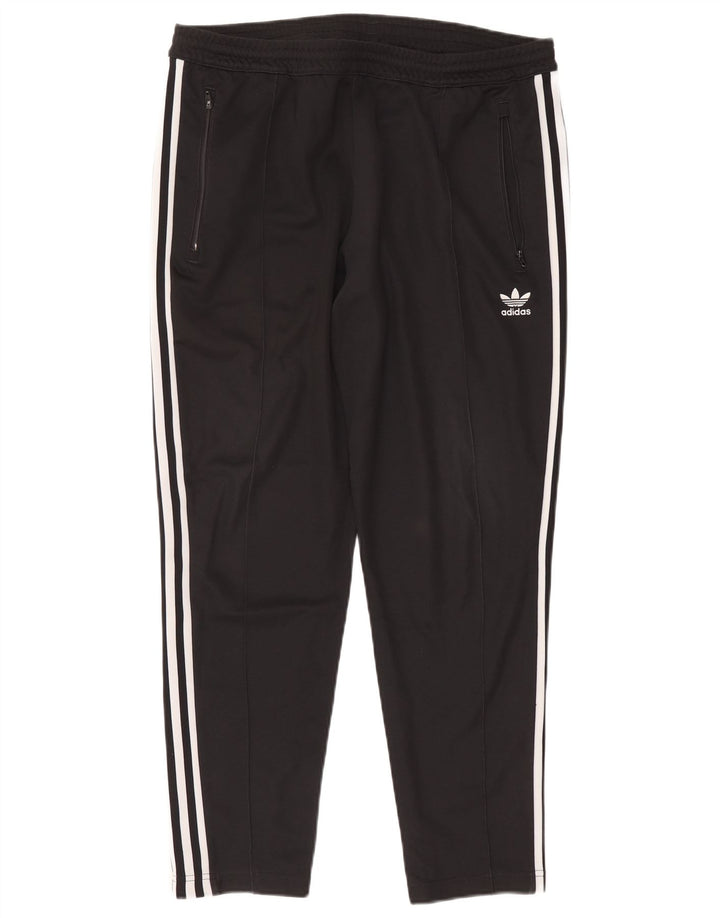Adidas Herren-Trainingshose, große schwarze Baumwolle