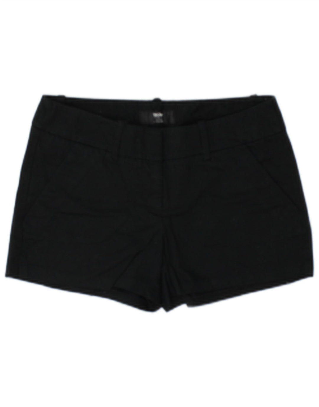 Mossimo Damen Chino-Shorts US 2 XS W32 Schwarze Baumwolle