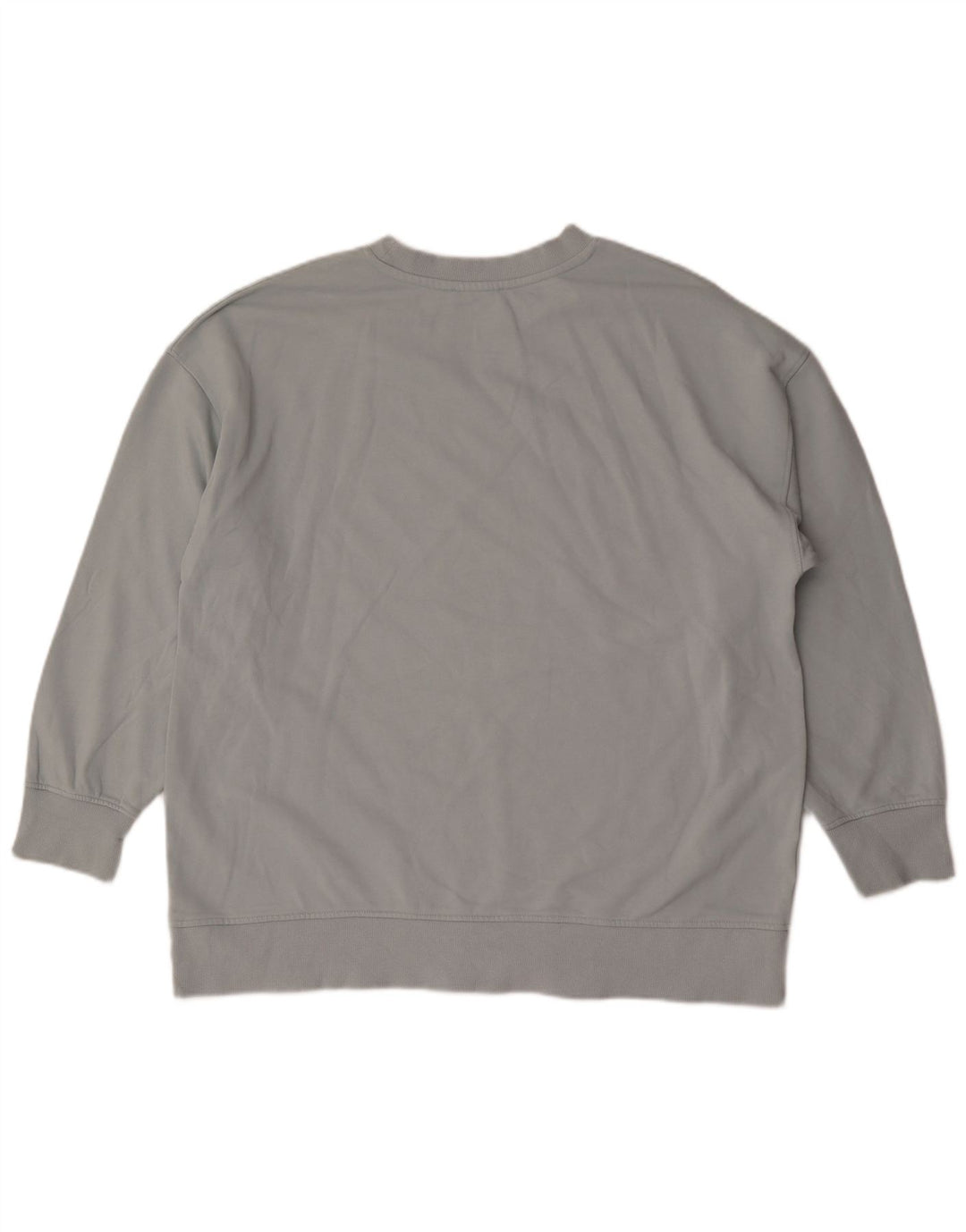 Zara Herren-Sweatshirt, Pullover, groß, aus blauer Baumwolle