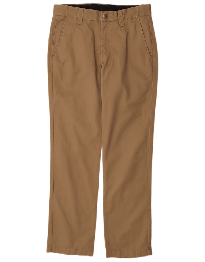Volcom Herren gerade Chinohose W28 L30 Beige