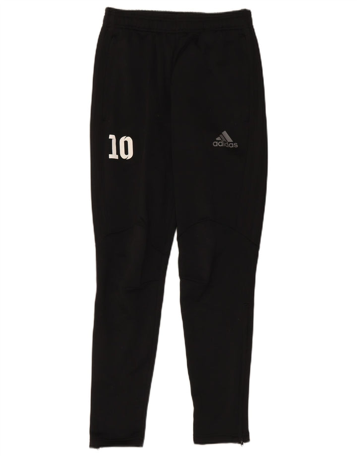 Adidas Herren Graphic Trainingshose XS Schwarz Polyester