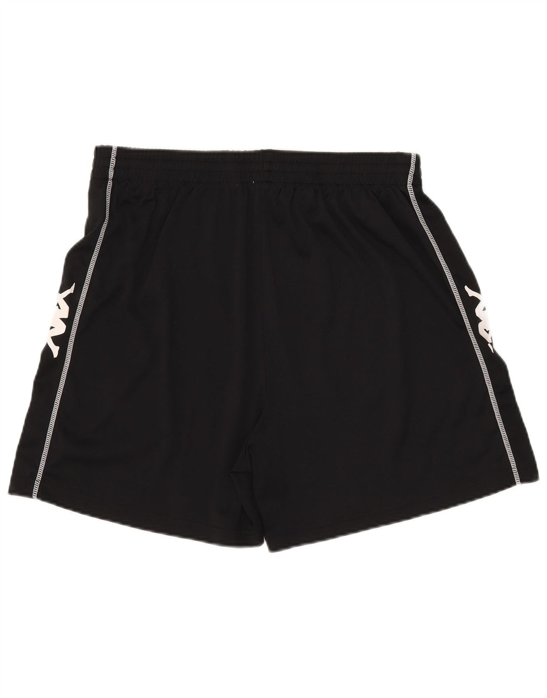Kappa Herren Graphic Sport Shorts 2XL Schwarz Polyester