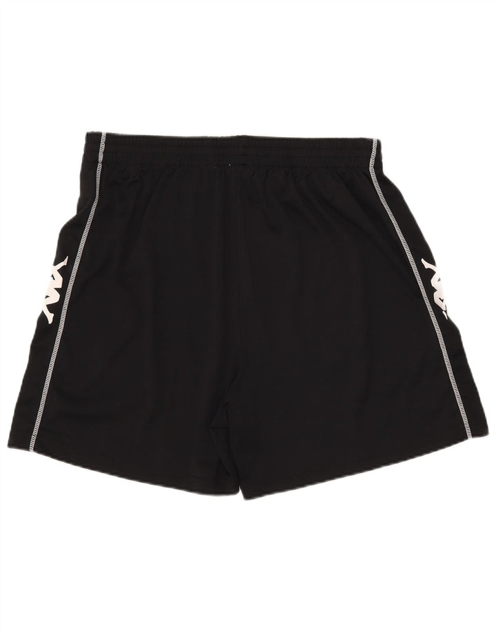 Kappa Herren Graphic Sport Shorts 2XL Schwarz Polyester