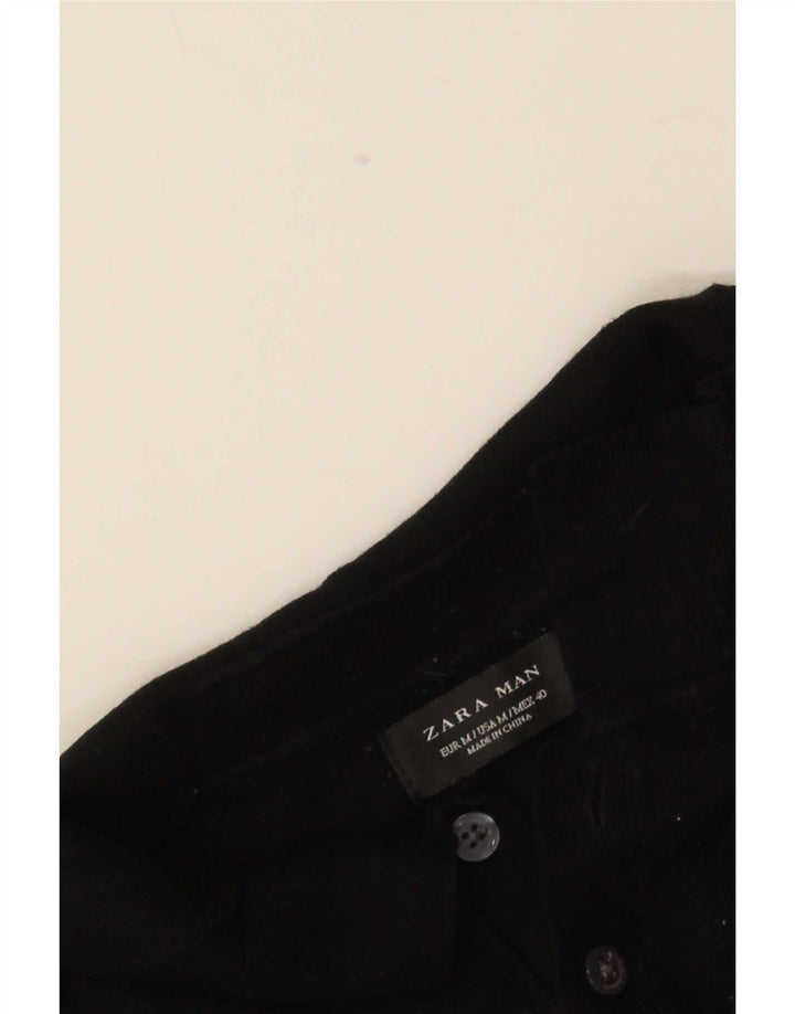 Zara Herren Poloshirt Medium Schwarz