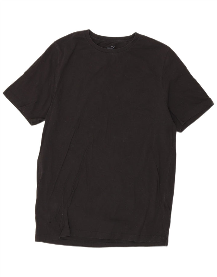 Puma Herren T-Shirt Top Large Schwarz Baumwolle