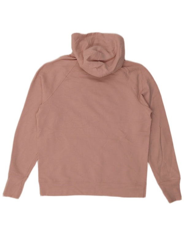 Champion Womens Loose Fit Hoodie Pullover UK 14 Mittelrosa