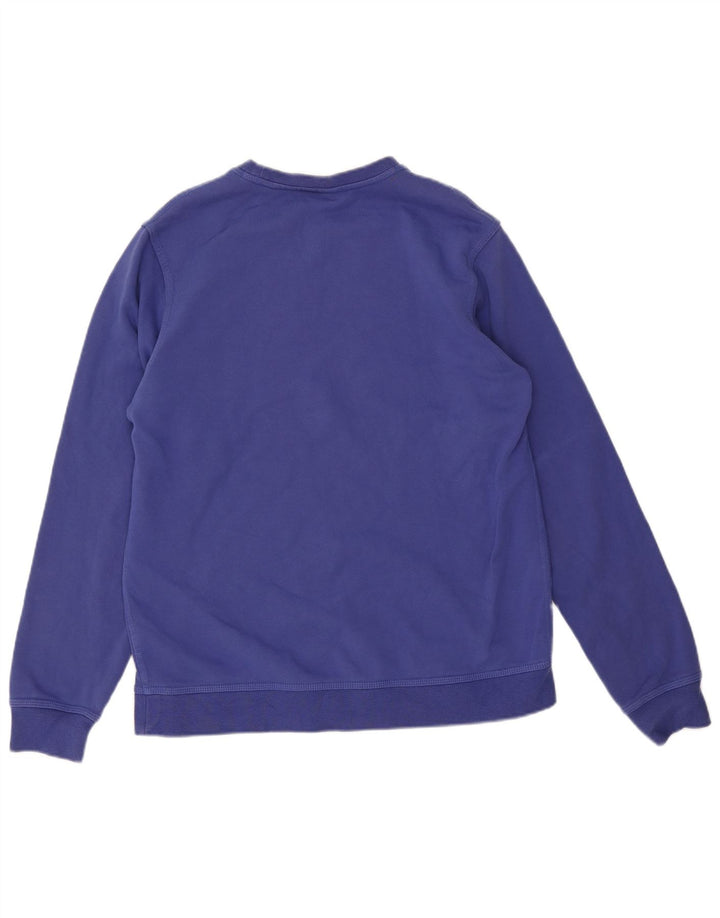Nike Herren-Sweatshirt-Pullover, große blaue Baumwolle