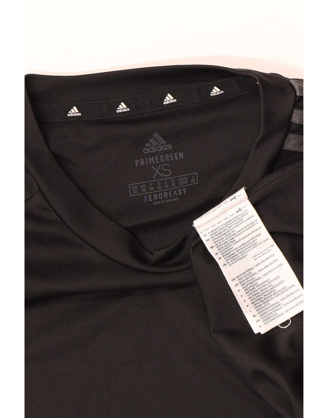 Adidas Herren Aeroready T-Shirt Top XS Schwarz Polyester