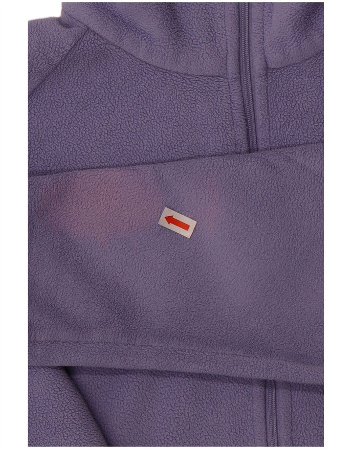 Asics Damen Fleecejacke UK 14 Medium Lila