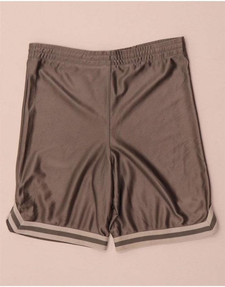 Russell Athletic Herren-Sportshorts, Größe S, Grau, Polyester