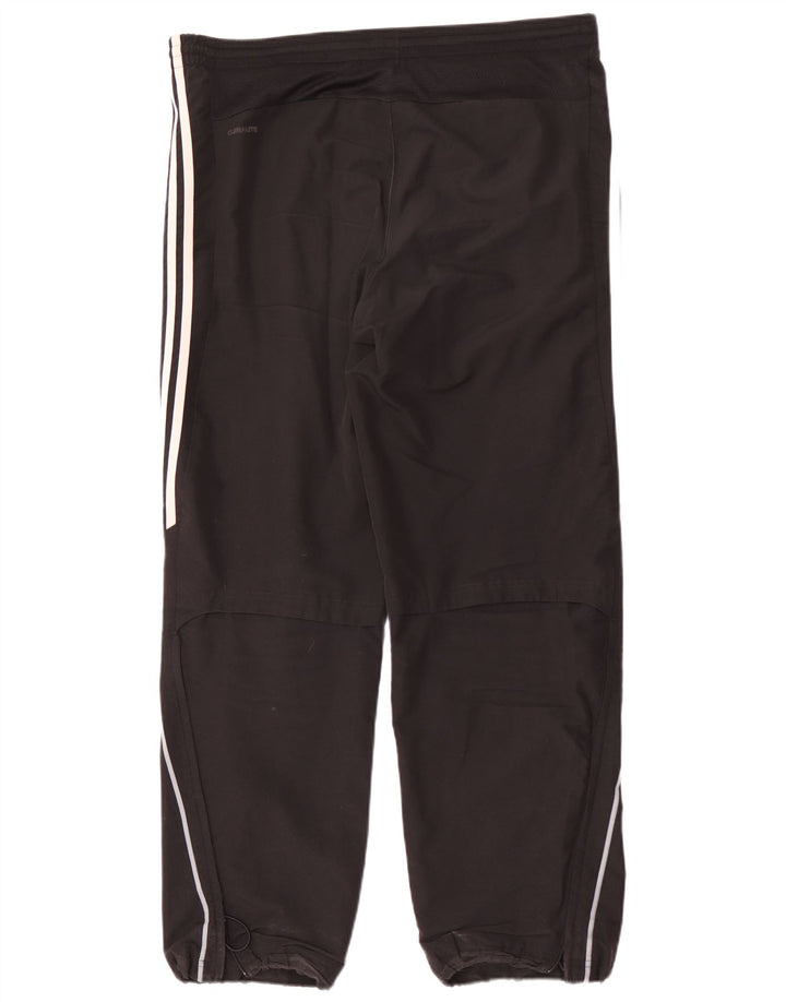 Adidas Herren-Trainingshose, mittelgroß, Schwarz, Polyester, Sport