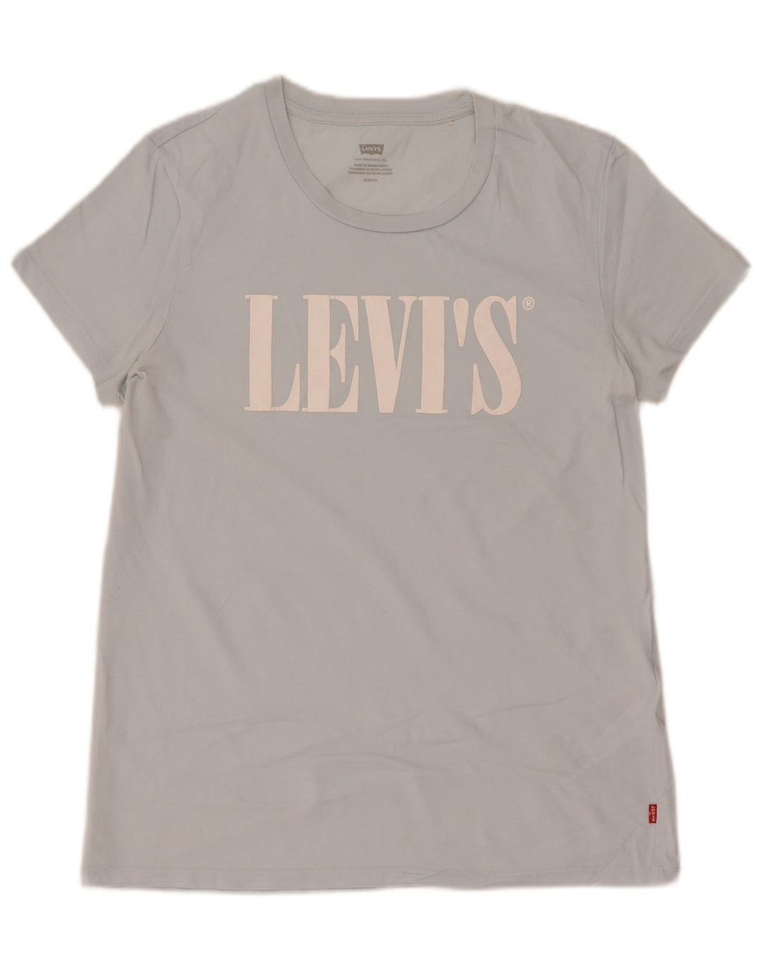 Levi's Herren-T-Shirt mit Grafik, UK 10, Größe S, Blau, Baumwolle