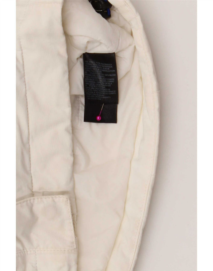 The North Face Damen-Windbreaker-Jacke, UK 14, Mittelweiß, Farbblock