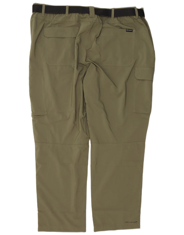 Columbia Herren gerade Cargohose W54 L32 Khaki Polyester