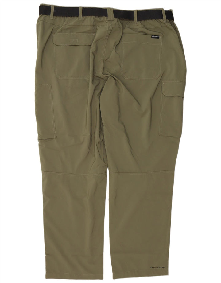Columbia Herren gerade Cargohose W54 L32 Khaki Polyester