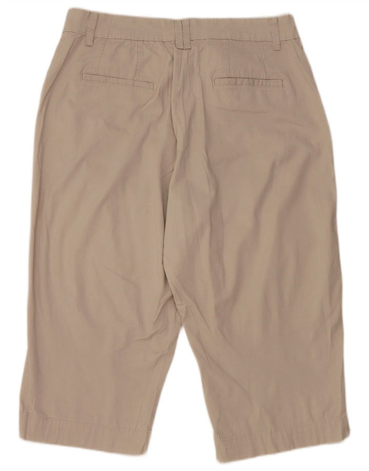 LEE Womens Capri Trousers US 14 XL W34 L19 Beige