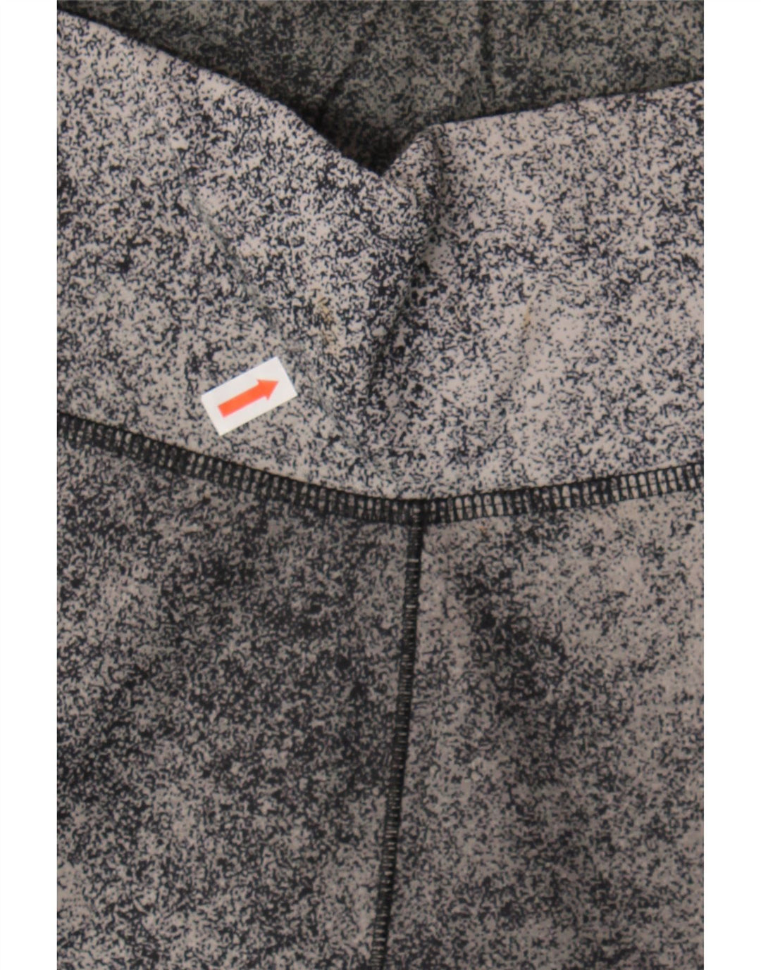 ADIDAS Womens Climalite Leggings UK 12/14 Medium  Grey Flecked Polyester Vintage Adidas and Second-Hand Adidas from Messina Hembry 