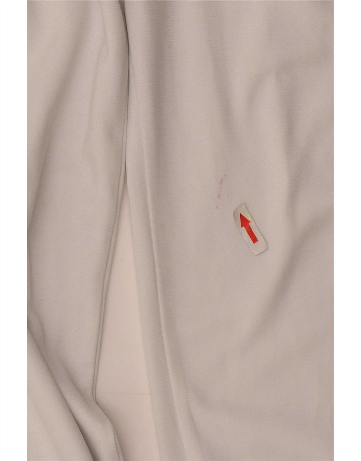 Adidas Damen Trainingshose Jogger UK 16 Large Weiß Polyester