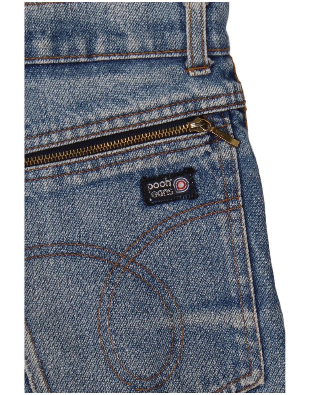 Pooh Herren Jeansshorts XS W27 Blau