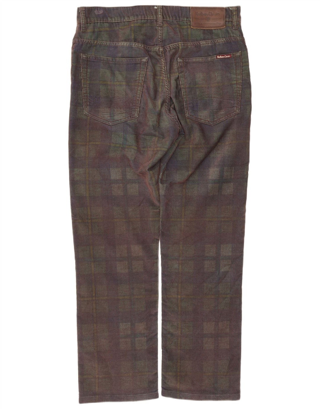 Marlboro Classics Herren-Cordhose W34 L29 Mehrfarbig kariert