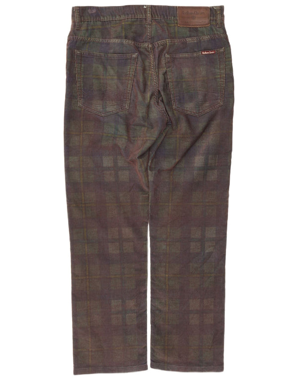 Marlboro Classics Herren-Cordhose W34 L29 Mehrfarbig kariert