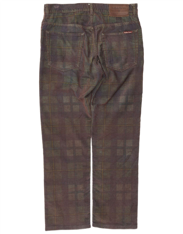 Marlboro Classics Herren-Cordhose W34 L29 Mehrfarbig kariert