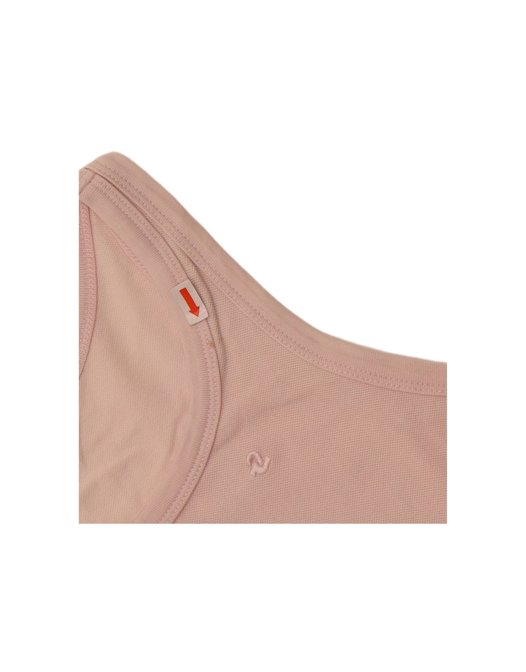 INVICTA Womens Crop Vest Top UK 12 Medium Pink Cotton Vintage Invicta and Second-Hand Invicta from Messina Hembry 