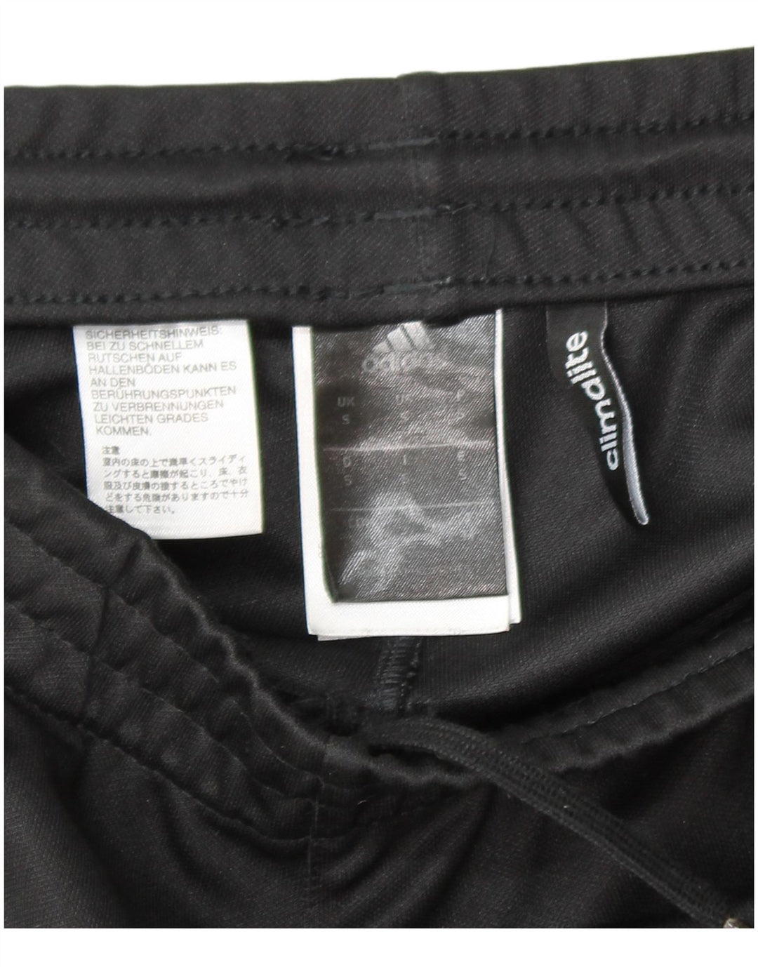 Adidas Herren-Trainingshose, Größe S, Schwarz, Polyester