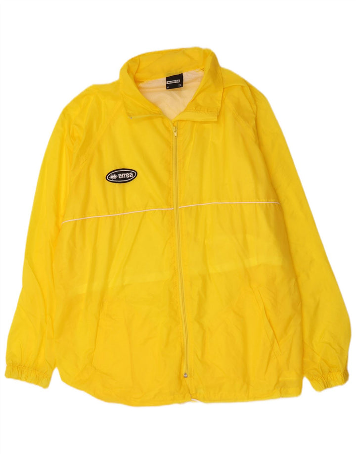 Errea Herren Regenjacke UK 44 2XL Gelbes Nylon
