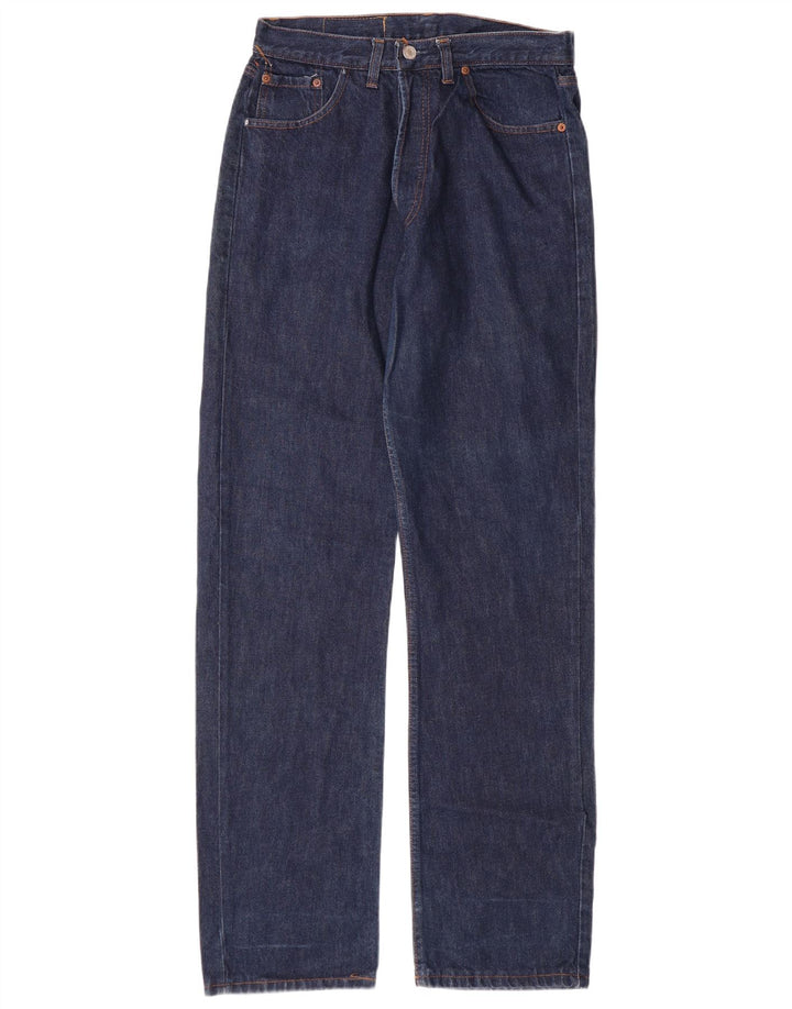 LEVI'S Herren 501 Straight Jeans W34 L36 Marineblau