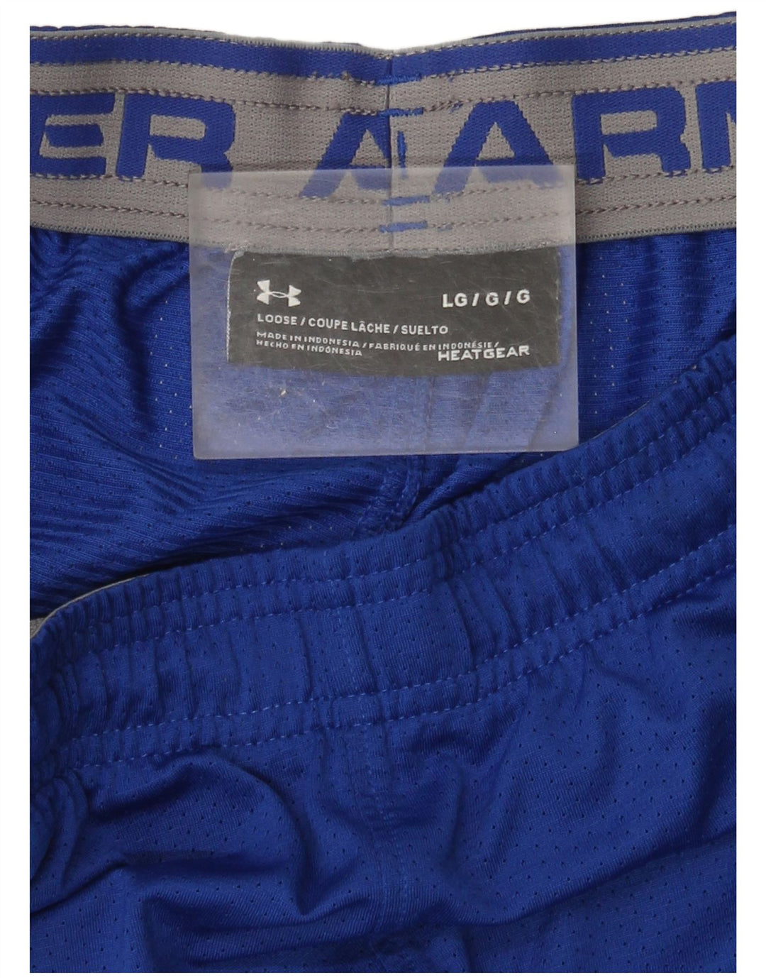 Under Armour Herren Heat Gear Sportshorts, Größe L, Blau