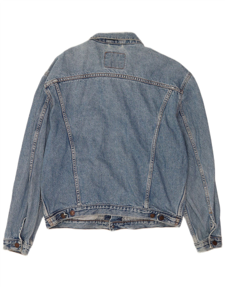 Levi's Herren 70503 Jeansjacke UK 42 XL Blaue Baumwolle
