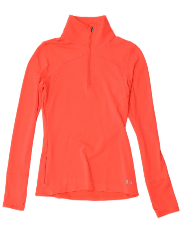 Under Armour Damen-Trainingsanzug mit tailliertem Pullover, UK 12, Mittelrosa