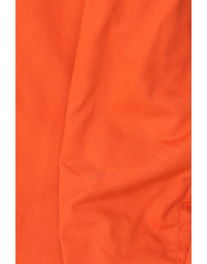 Wampum Herren-Blazer mit 2 Knöpfen, UK 40, großes orangefarbenes Acetat