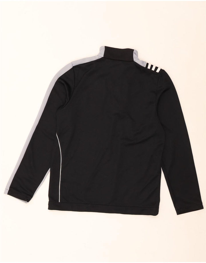 Adidas Climalite Pullover-Trainingsanzug für Jungen, 13–14 Jahre, Schwarz, Farbblock