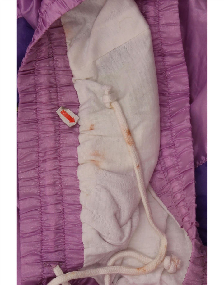 VINTAGE Herren-Trainingshose, Jogginghose, mittelviolett, Farbblock