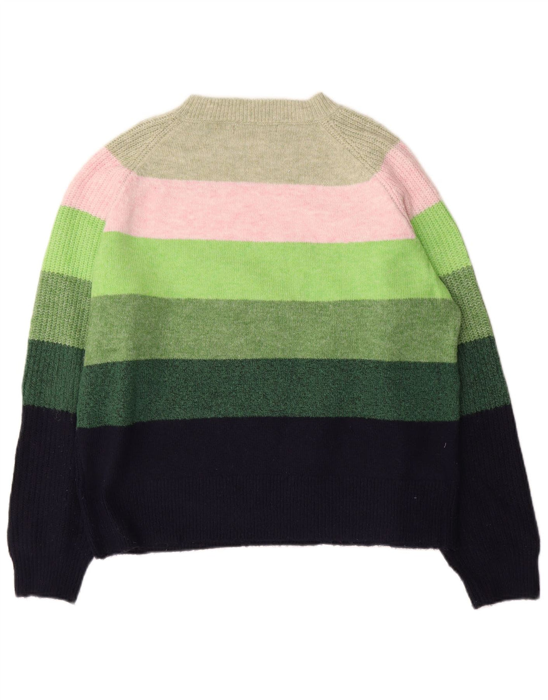 Marks & Spencer Damen-Pullover mit U-Boot-Ausschnitt, Gr. 14, mittelmehrfarbig