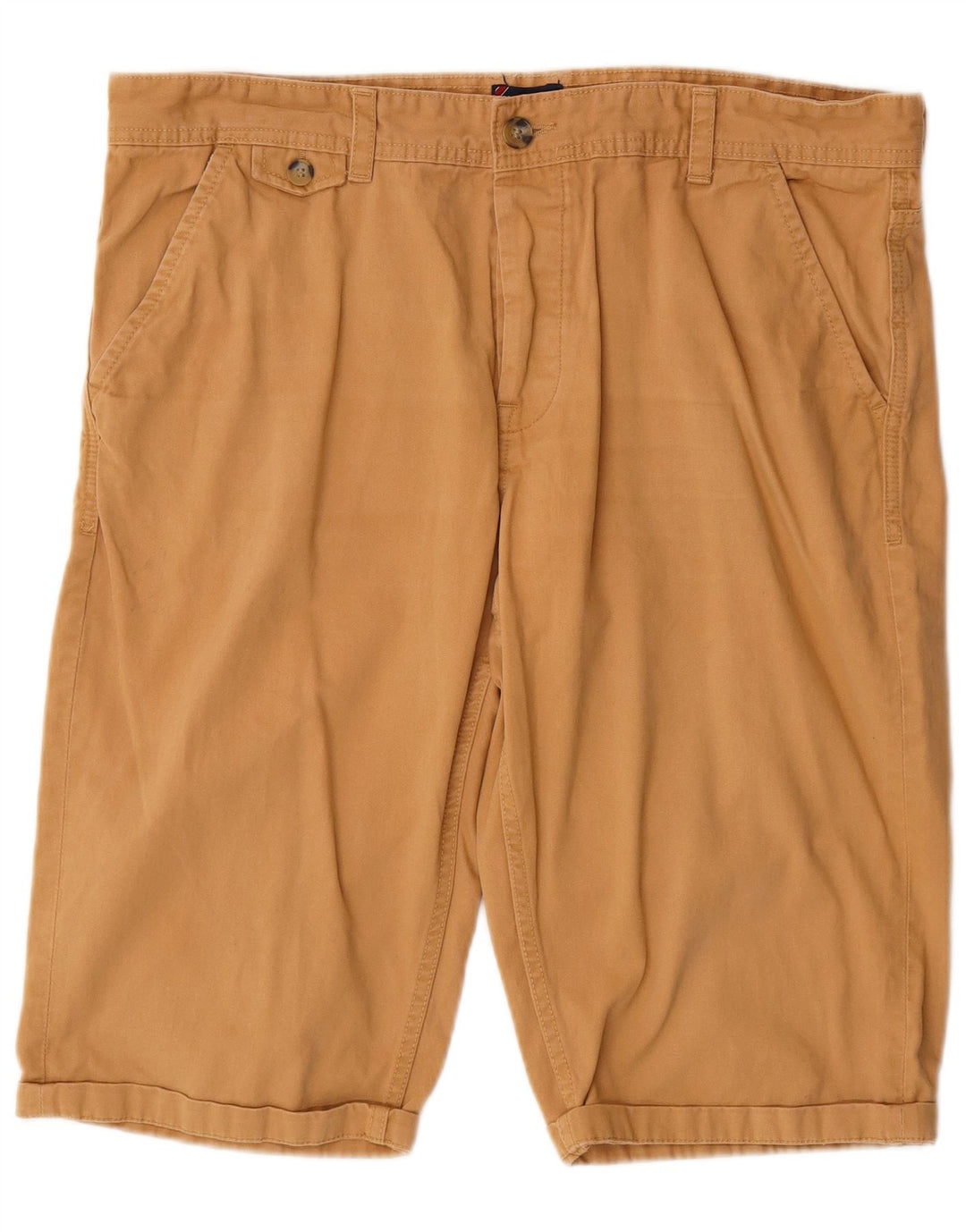 KANGOL Mens Chino Shorts XL W38 Beige Cotton
