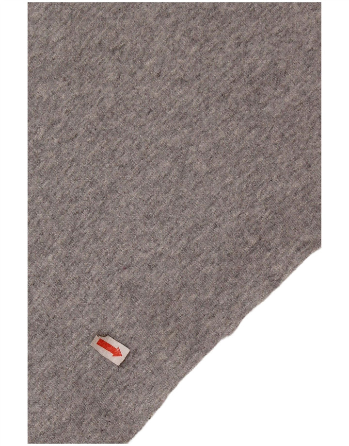 Kappa Damen Crop Top Langarm UK 18 XL Grau