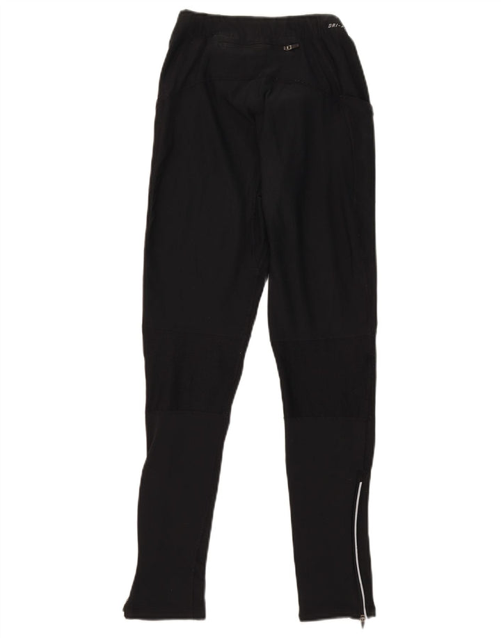 NIKE Damen Dri Fit Leggings UK 8 Small Schwarz Polyester