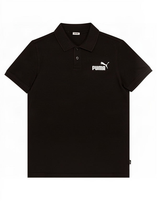 Puma Jungen Poloshirt 11–12 Jahre, schwarze Baumwolle